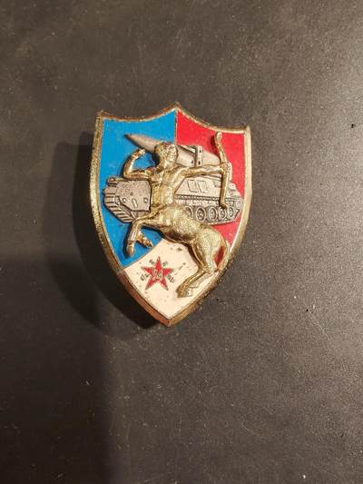 老王徽章第188期 - 法国陆军第74炮兵团证章