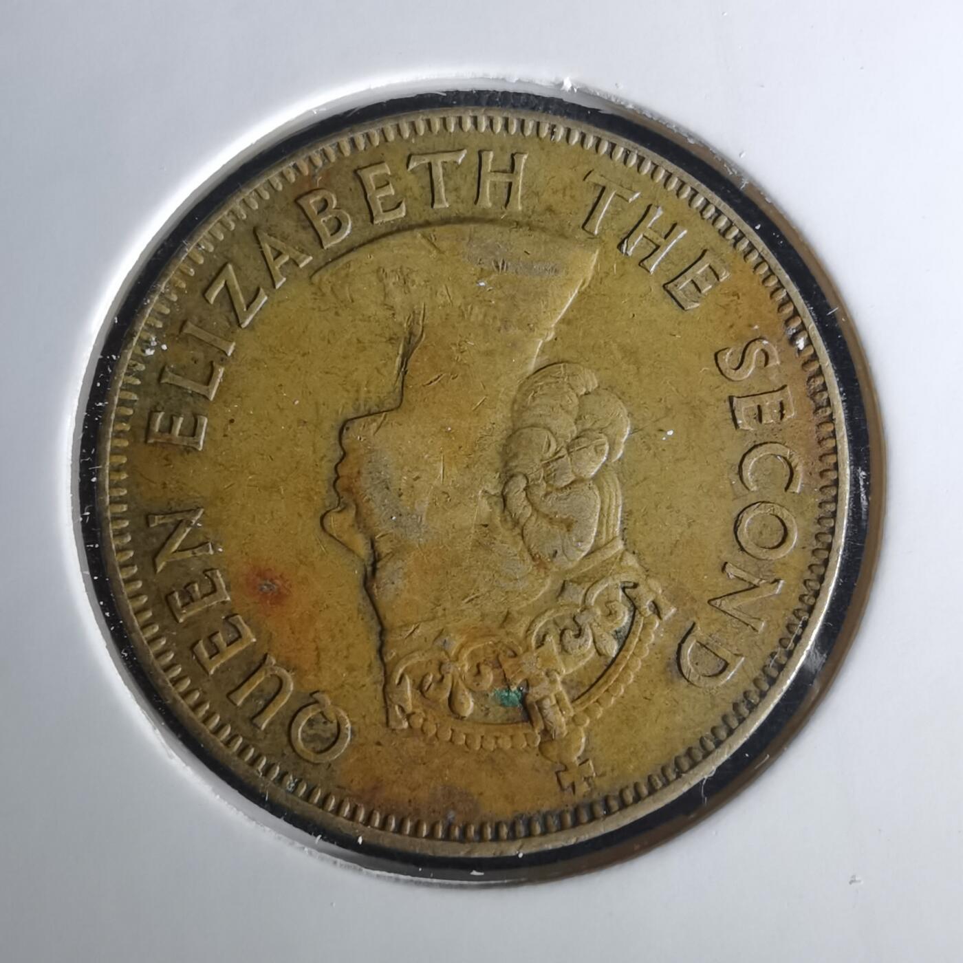 沼泽如烟--第1033场 牙买加1967年1便士