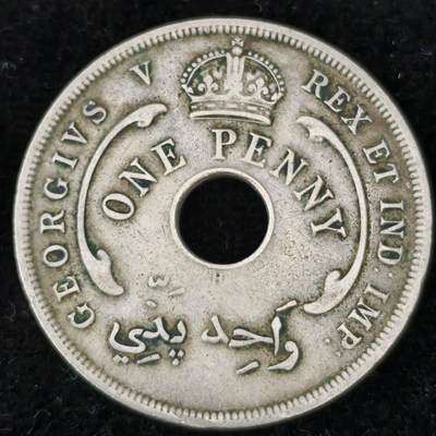 Krab外币市集Vol.27 - 英属西非1920年1便士H厂