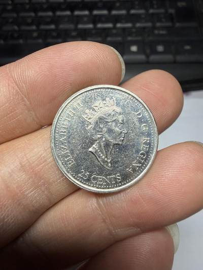 2026年集古藏今外币拍卖第三期-第7场—（总第317拍），可以寄存60天，满160元包邮。 - 1999年加拿大25分