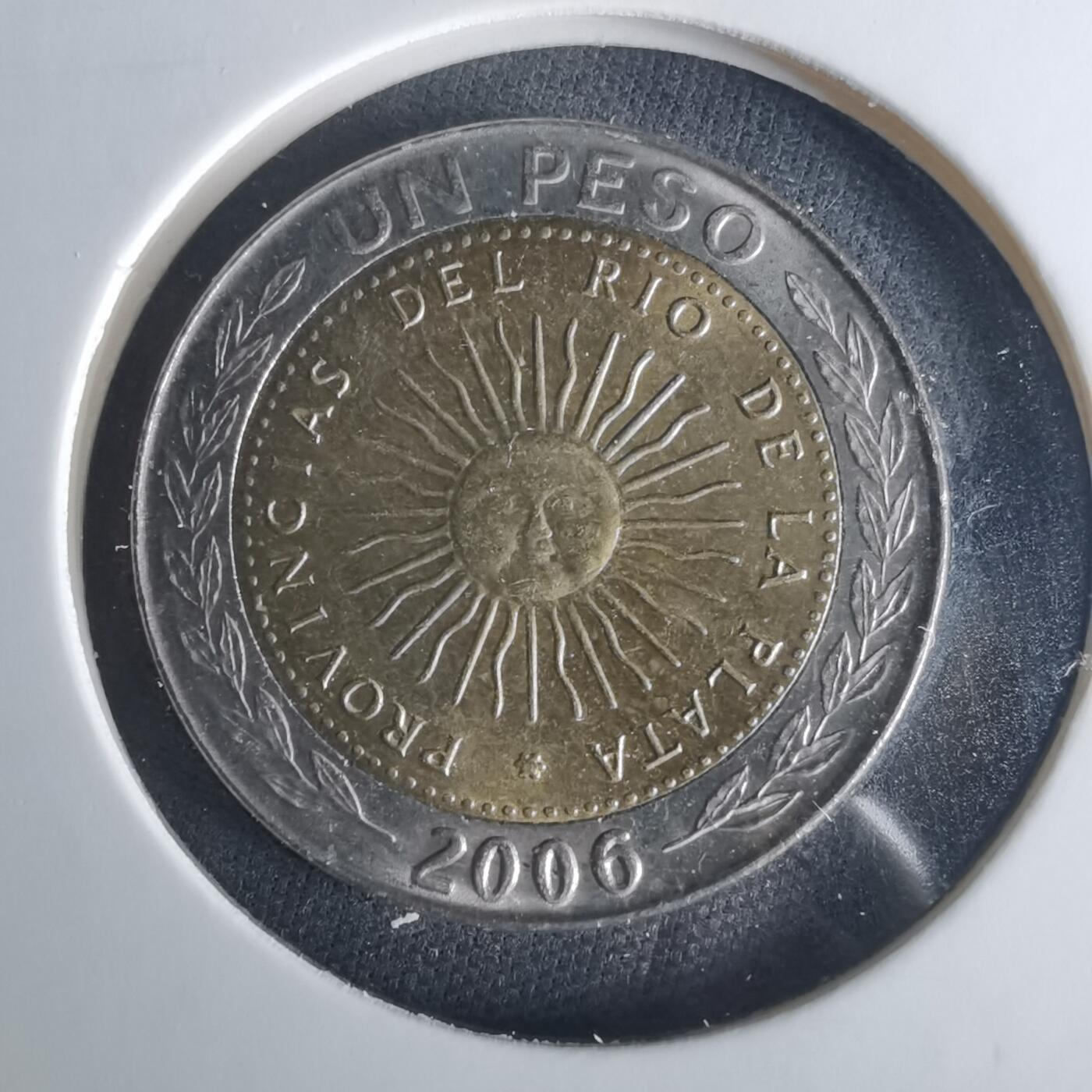 沼泽如烟--第1033场 阿根廷2006年1比索