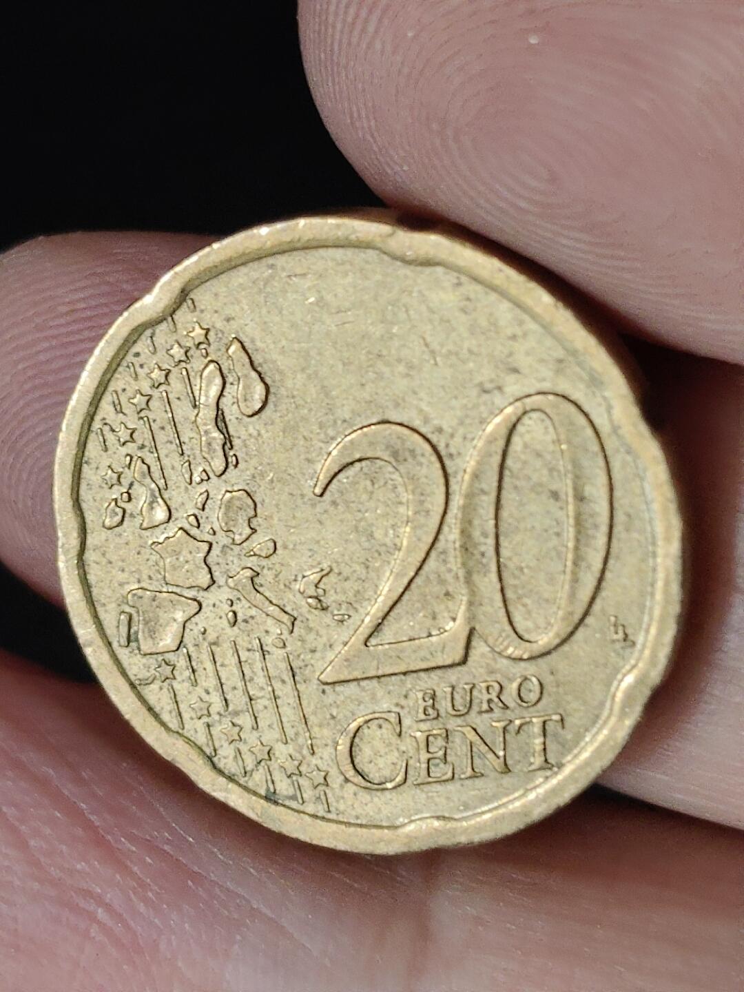 猩哥外币小铺➨【第224场】 20欧分