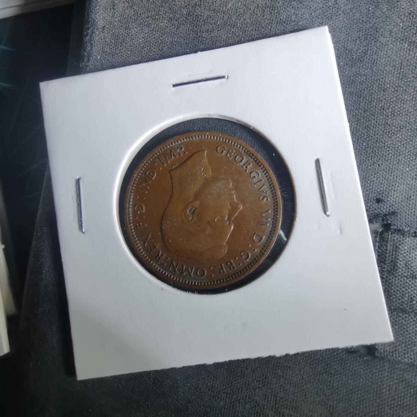 沼泽如烟--第1033场 英国1941年半便士