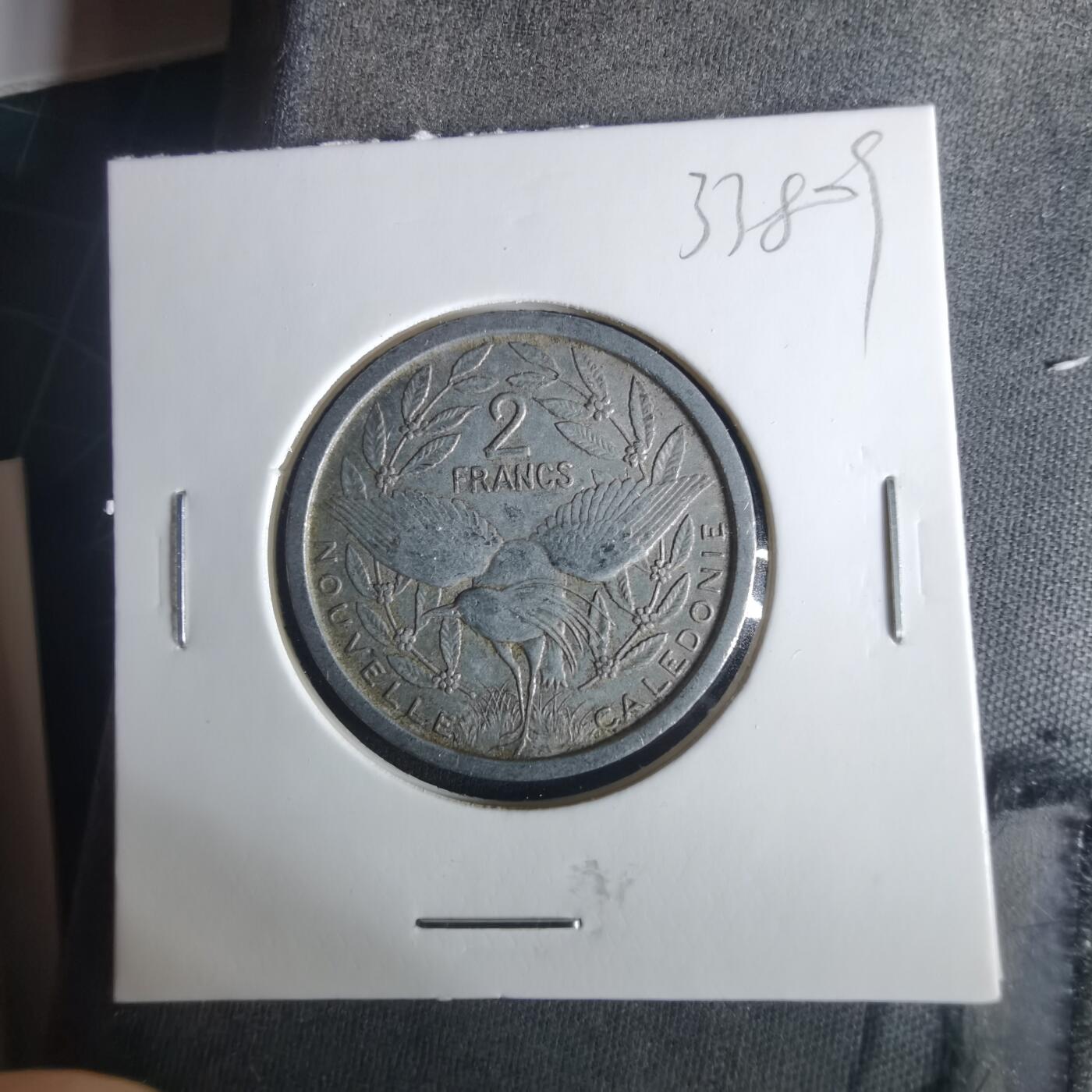 沼泽如烟--第1033场 法属新喀里多尼亚1949年2法郎