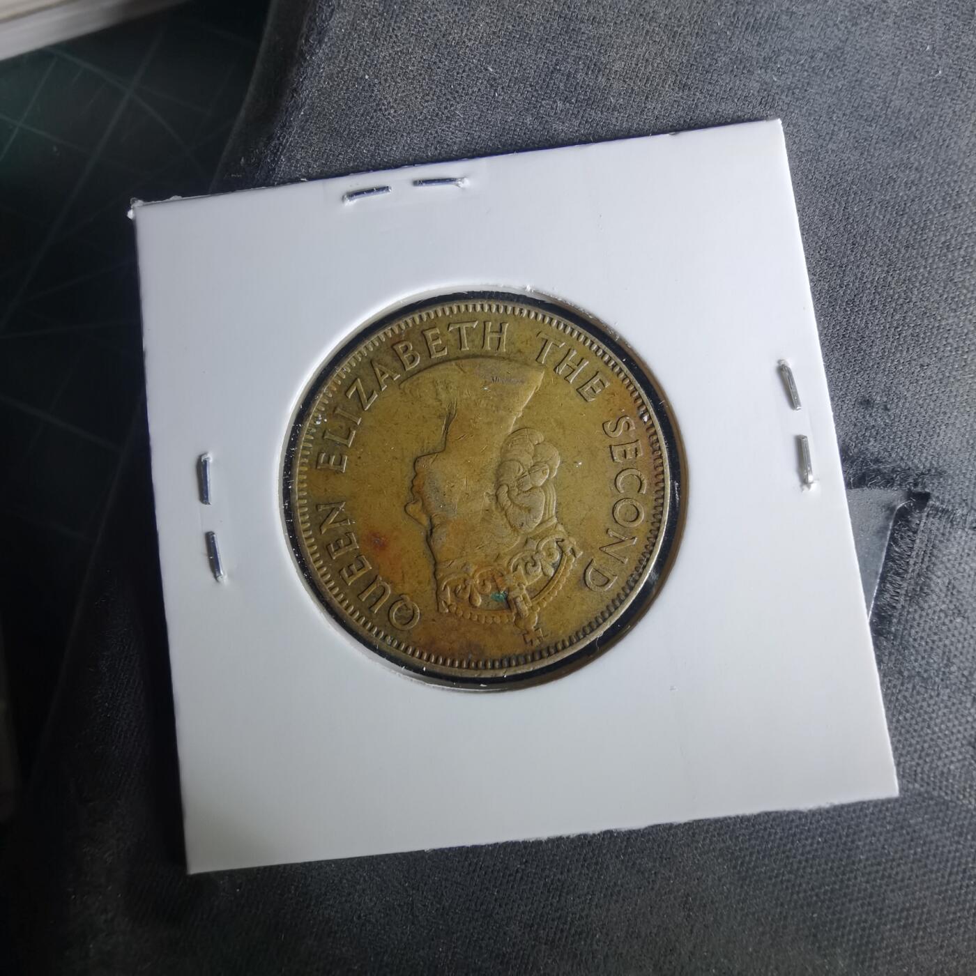 沼泽如烟--第1033场 牙买加1967年1便士