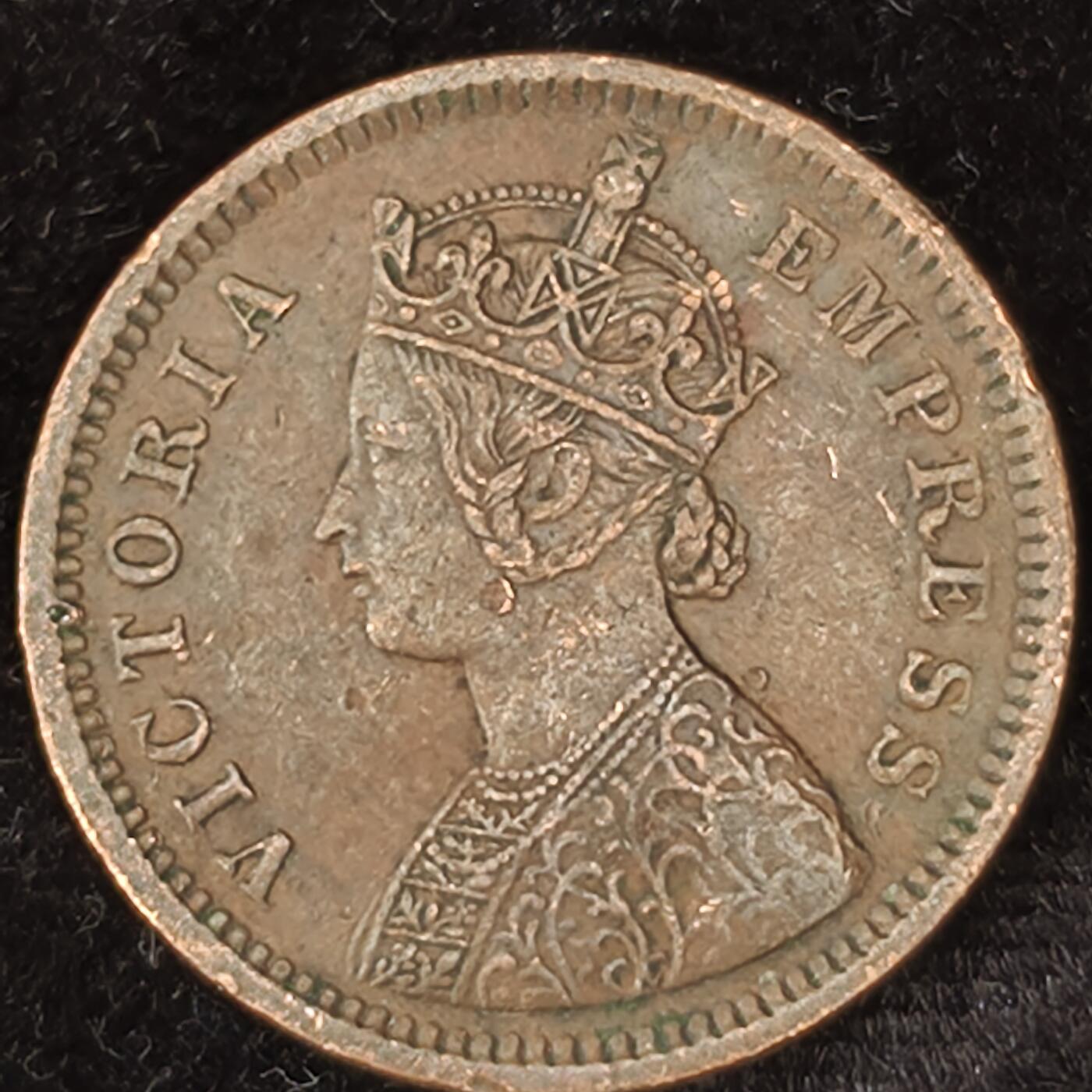 Krab外币市集Vol.27 印度1893年1/2派沙