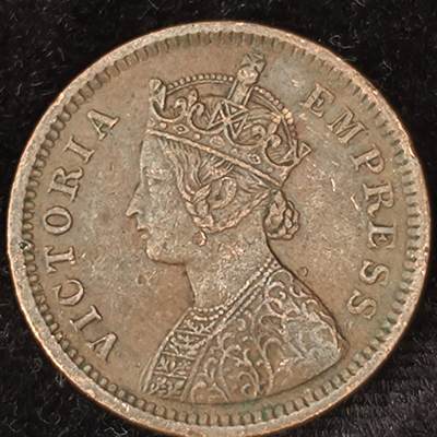 Krab外币市集Vol.27 - 印度1893年1/2派沙