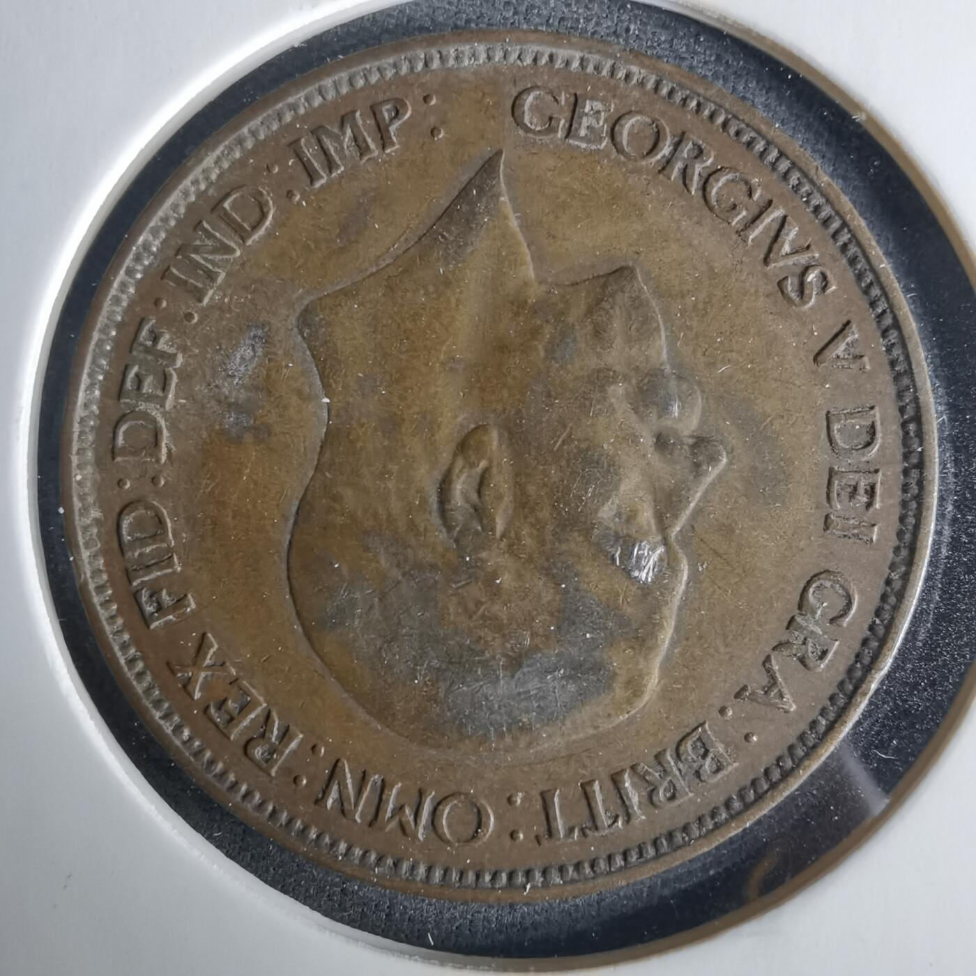 沼泽如烟--第1033场 英国1935年1便士