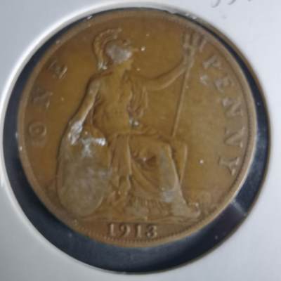 沼泽如烟--第1033场 - 英国1913年1便士