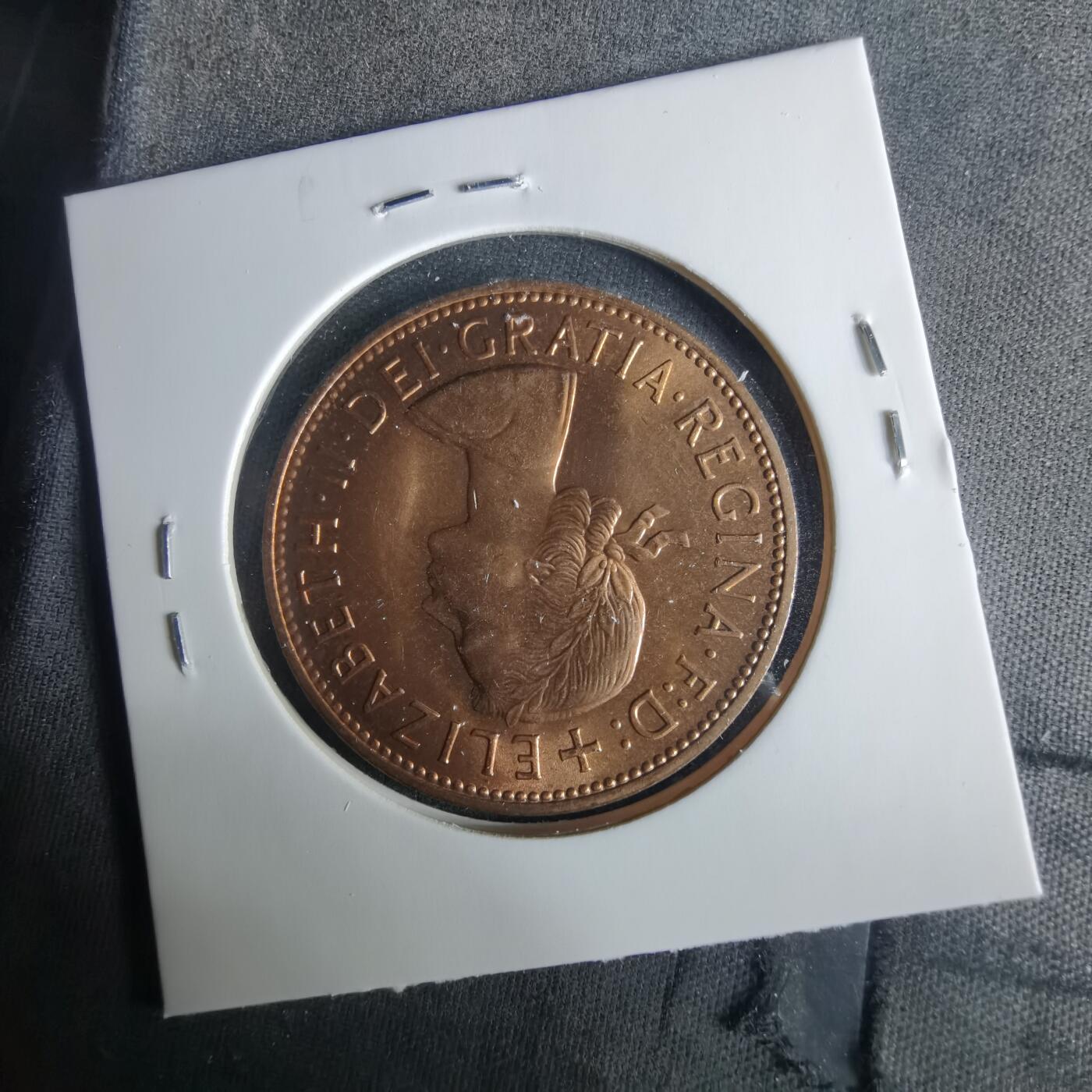 沼泽如烟--第1033场 英国1967年1便士