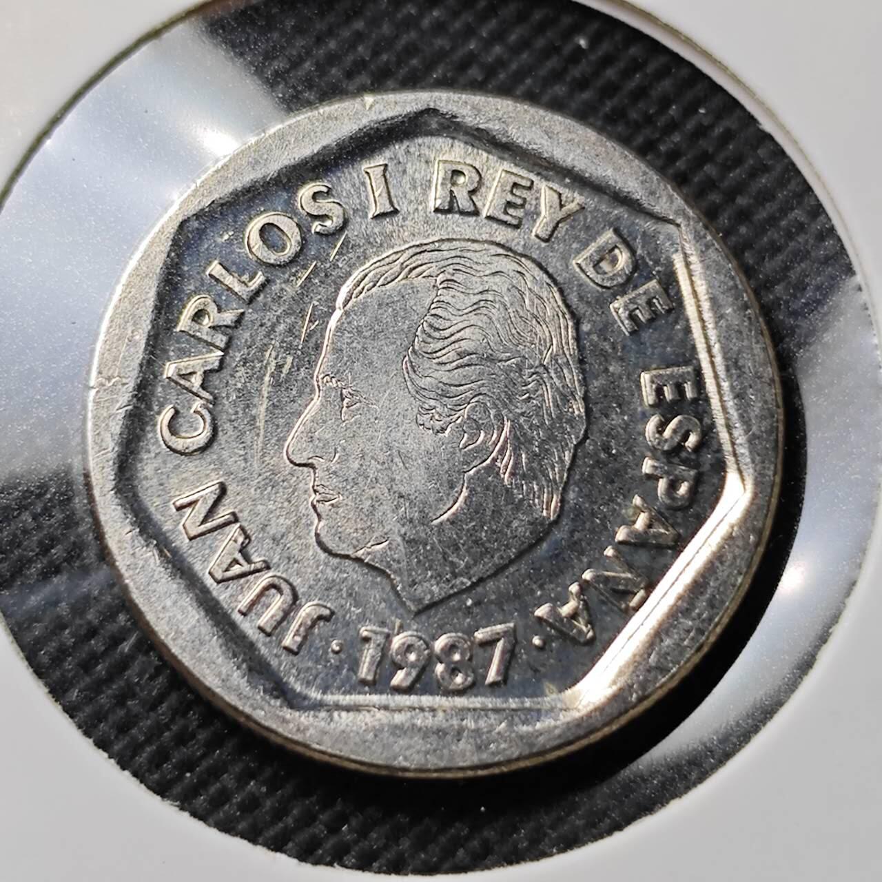 KK钱币收藏小铺   套币专场 2月预留时间 周末发货 1987西班牙200比塞塔 好品