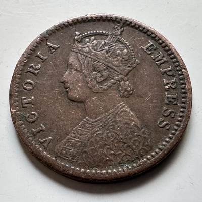 🌹外币初藏🌹🐯2026年第34场   每周二四六晚8️⃣点 接代拍 - 英属印度1901年维多利亚 1/12安娜