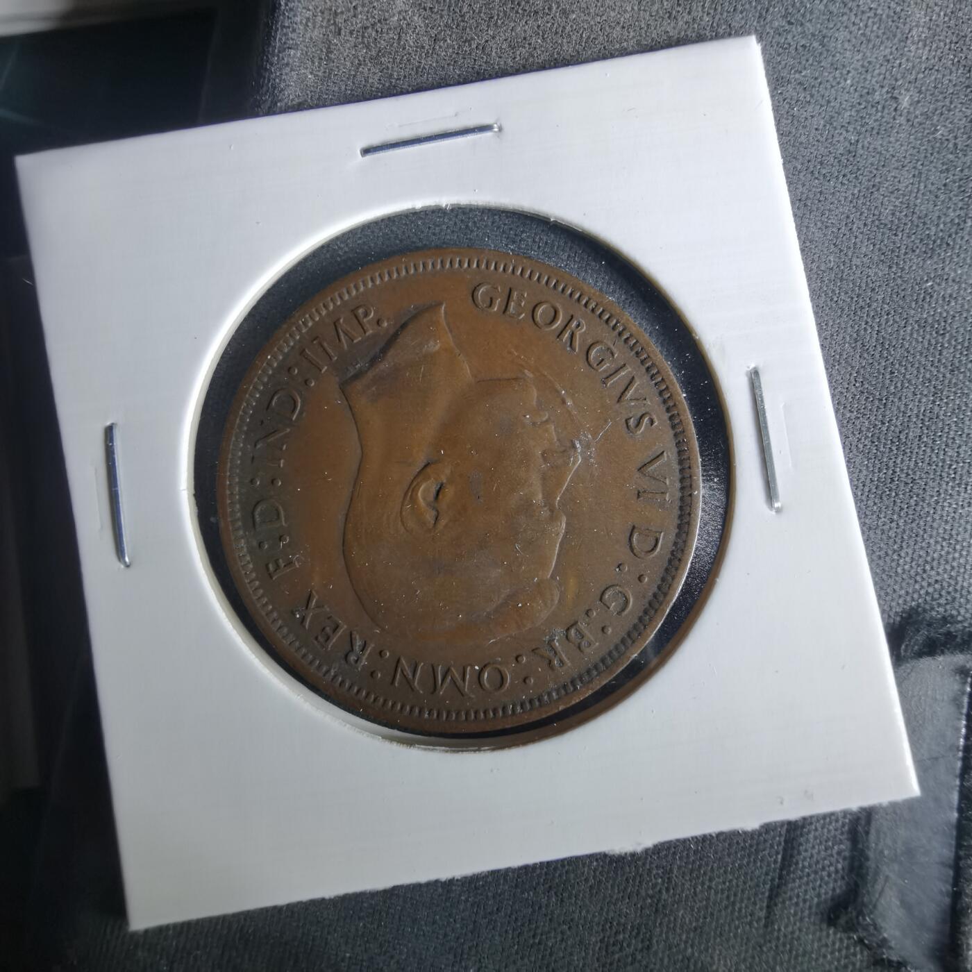 沼泽如烟--第1033场 英国1940年1便士