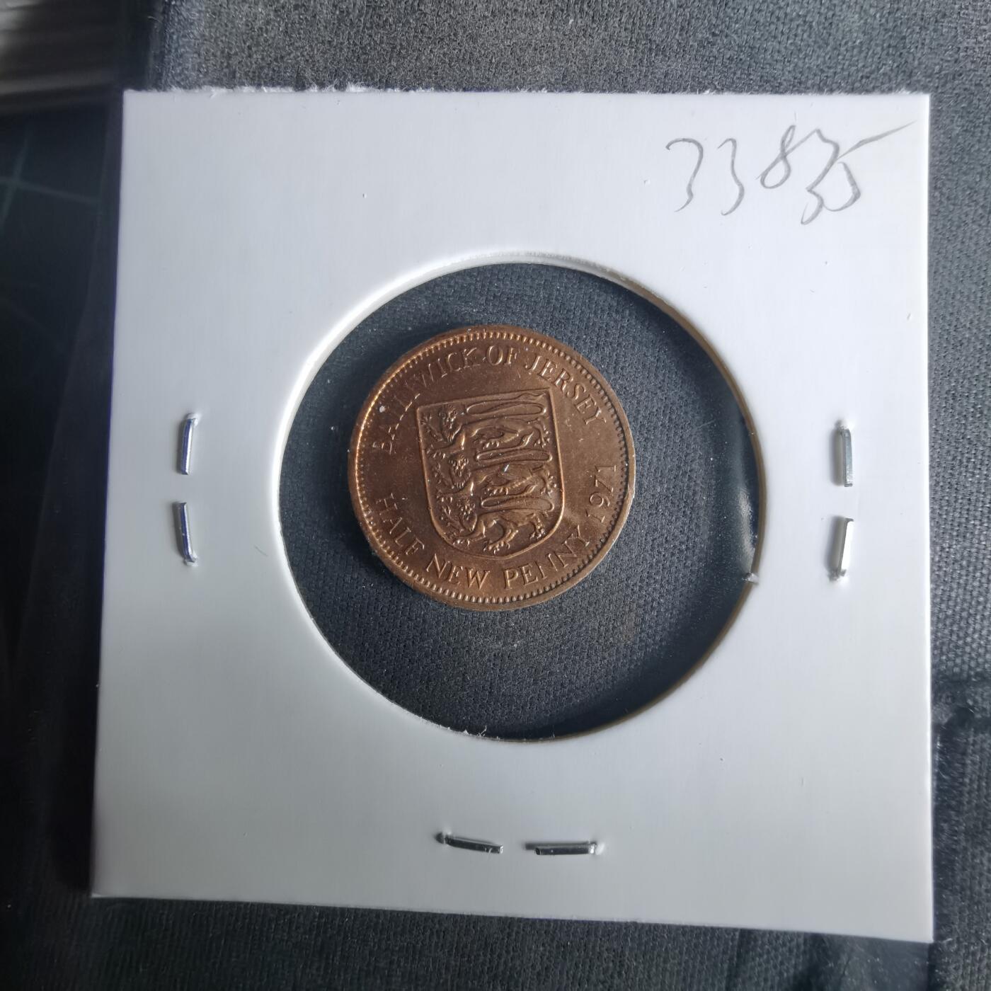 沼泽如烟--第1033场 泽西1971年半便士