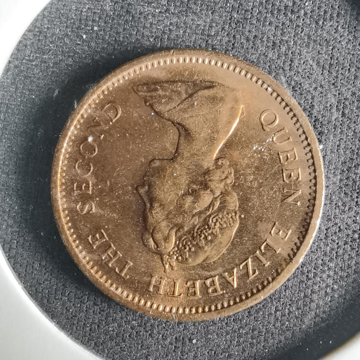 沼泽如烟--第1033场 泽西1971年半便士