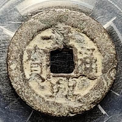 泉币菌-第215场-拍品多 请提前出价（工作最近较忙 发货不及时，望理解） - 安南 景兴通宝