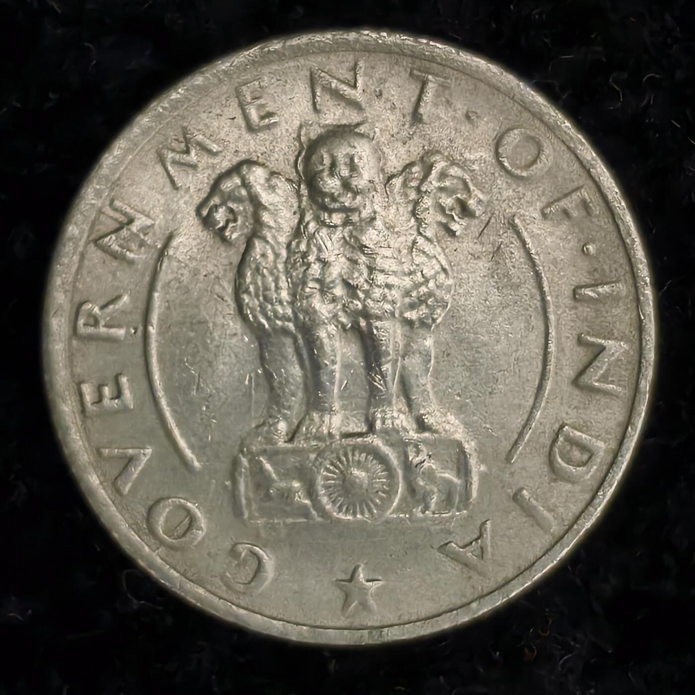 Krab外币市集Vol.27 印度政府1950年1/4卢比