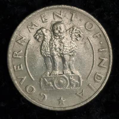 Krab外币市集Vol.27 - 印度政府1950年1/4卢比