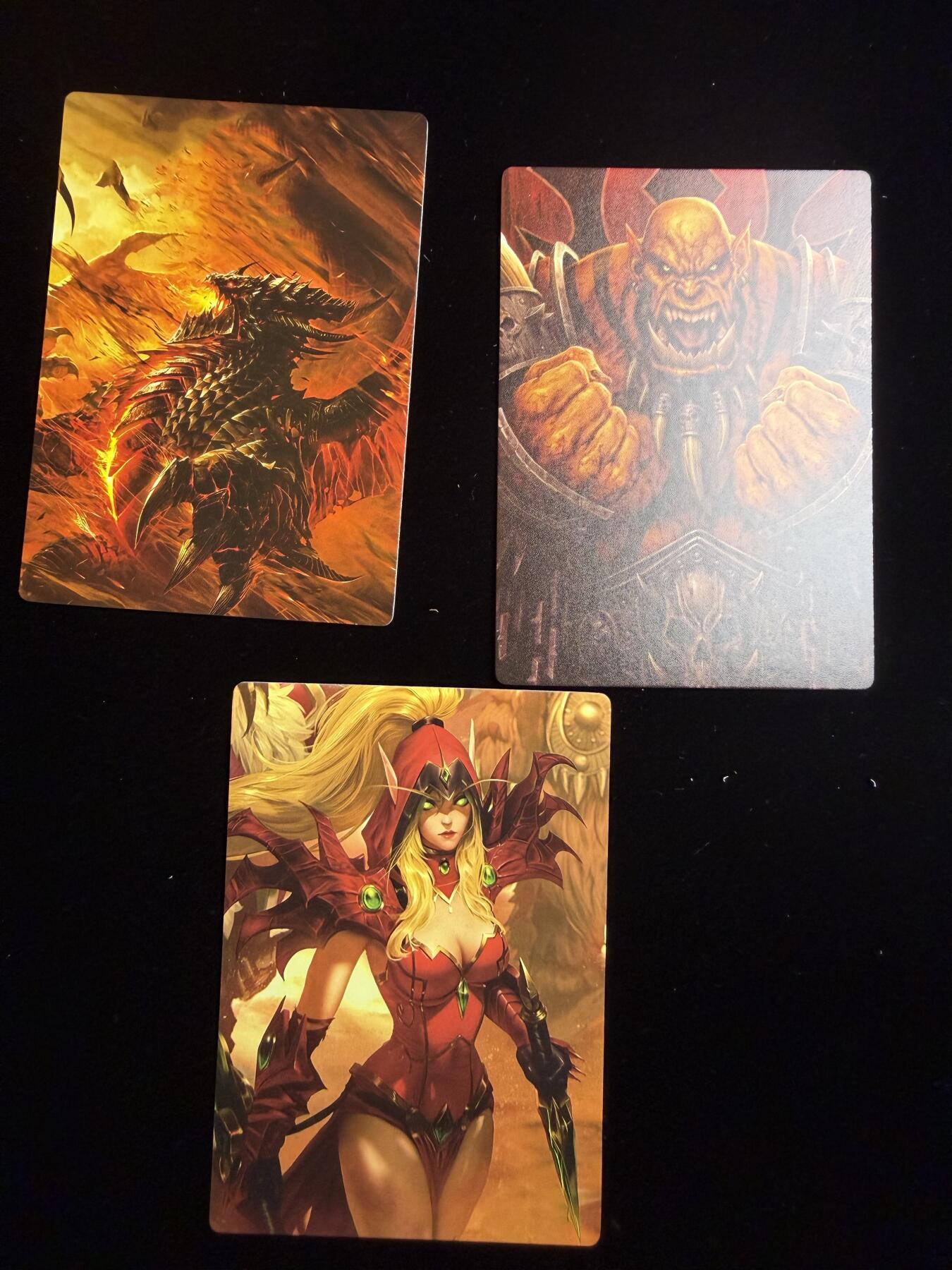 奇点卡牌限时专场 新品 亲签 限编 所有卡牌独家赞助 部分卡牌支持多宫 流拍商品会循环上架 禁止小号扛价 拒绝套路 部分卡牌设有底价 大家放心拍！祝各位卡牌大佬名流身体健康！ 奇点卡牌 炉石X3