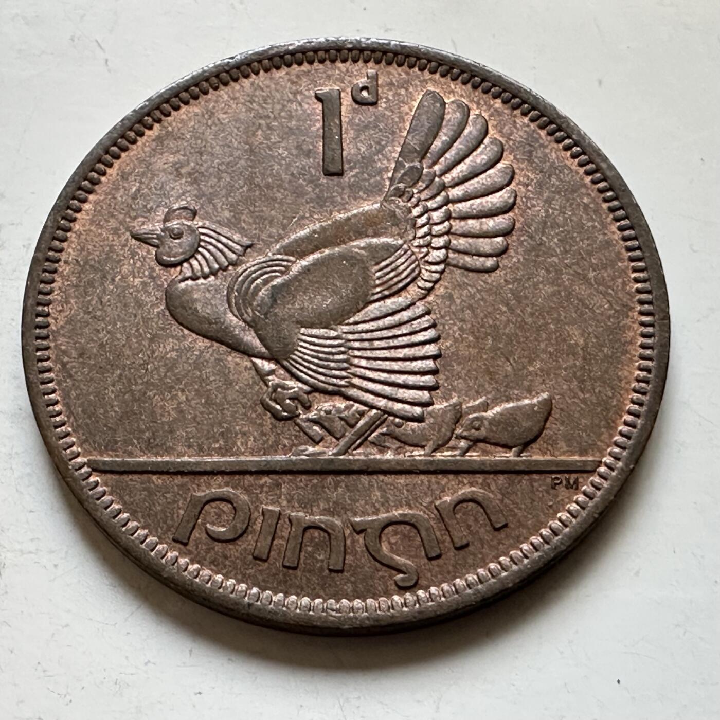 🌹外币初藏🌹🐯2026年第34场   每周二四六晚8️⃣点 接代拍 爱尔兰 1950年 1便士