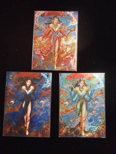 奇点卡牌限时专场 新品 亲签 限编 所有卡牌独家赞助 部分卡牌支持多宫 流拍商品会循环上架 禁止小号扛价 拒绝套路 部分卡牌设有底价 大家放心拍！祝各位卡牌大佬名流身体健康！ - 奇点卡牌 宗Rich玄灵谱 女魃三工艺