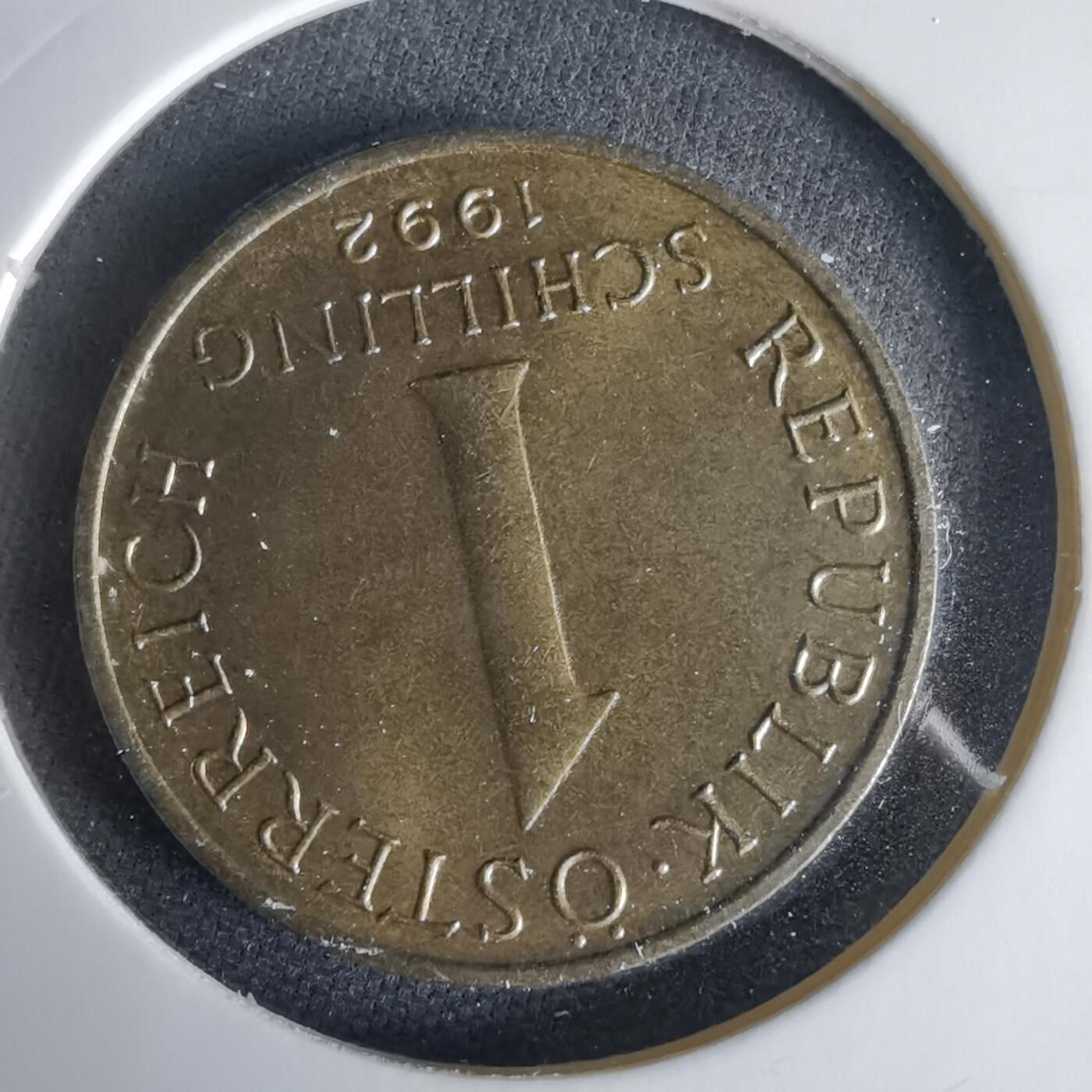 沼泽如烟--第1033场 匈牙利1992年1先令