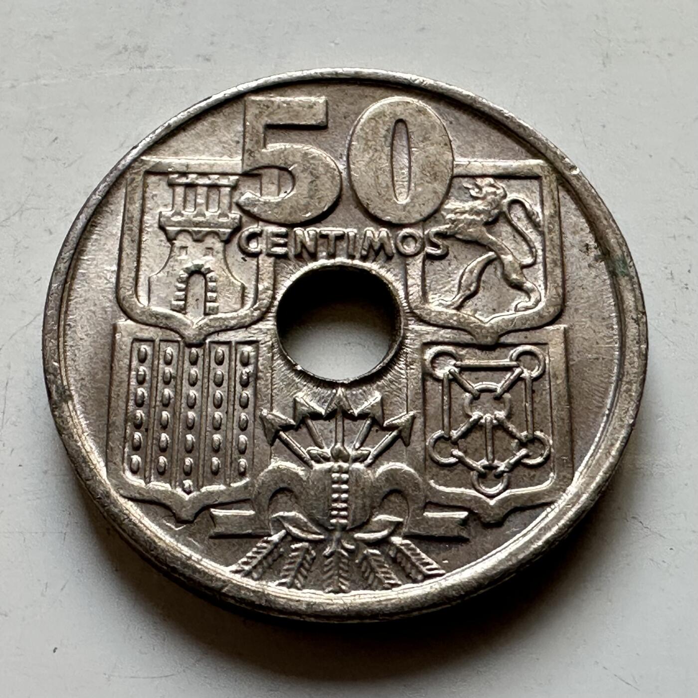 🌹外币初藏🌹🐯2026年第34场   每周二四六晚8️⃣点 接代拍 西班牙1963年50分