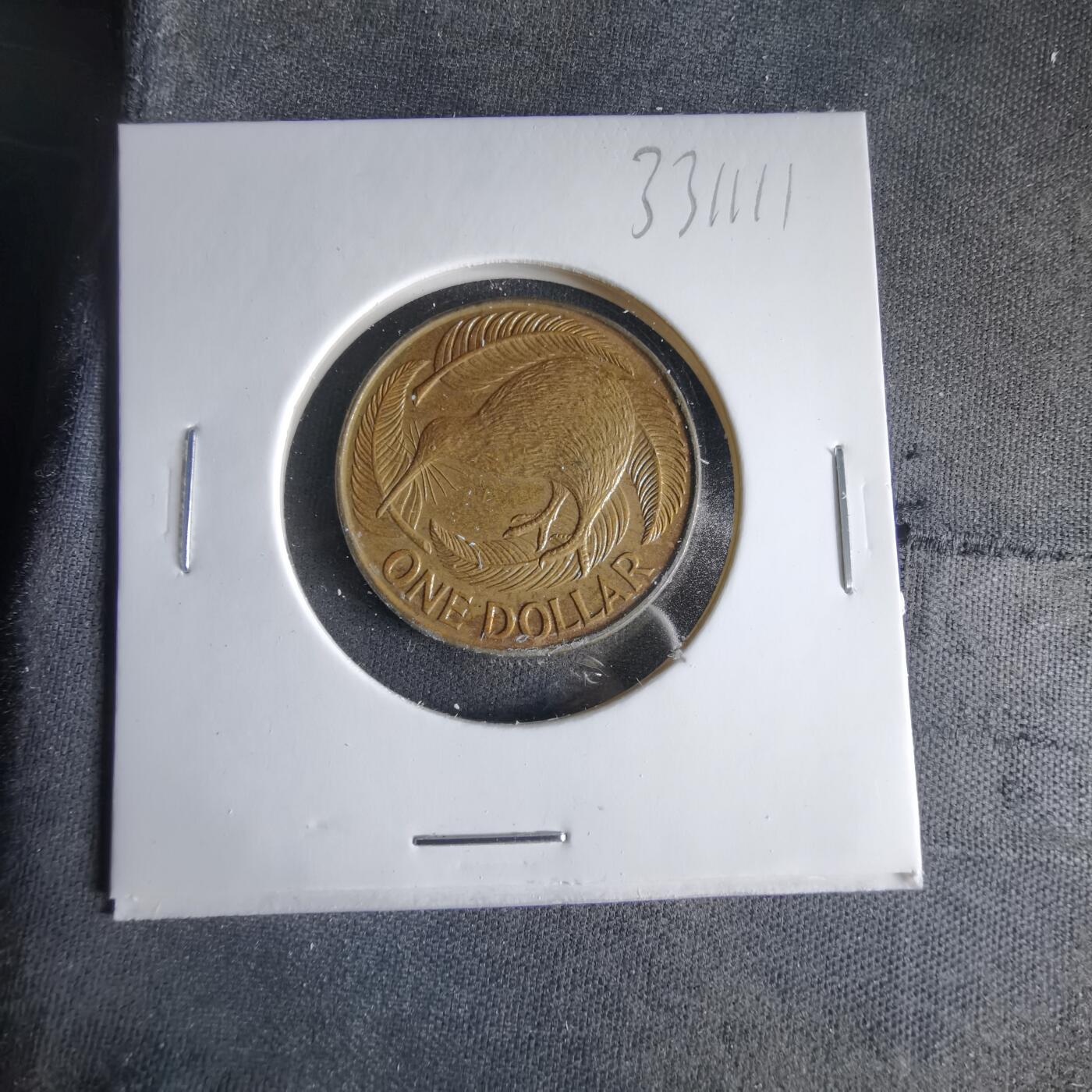 沼泽如烟--第1033场 新西兰1991年一元