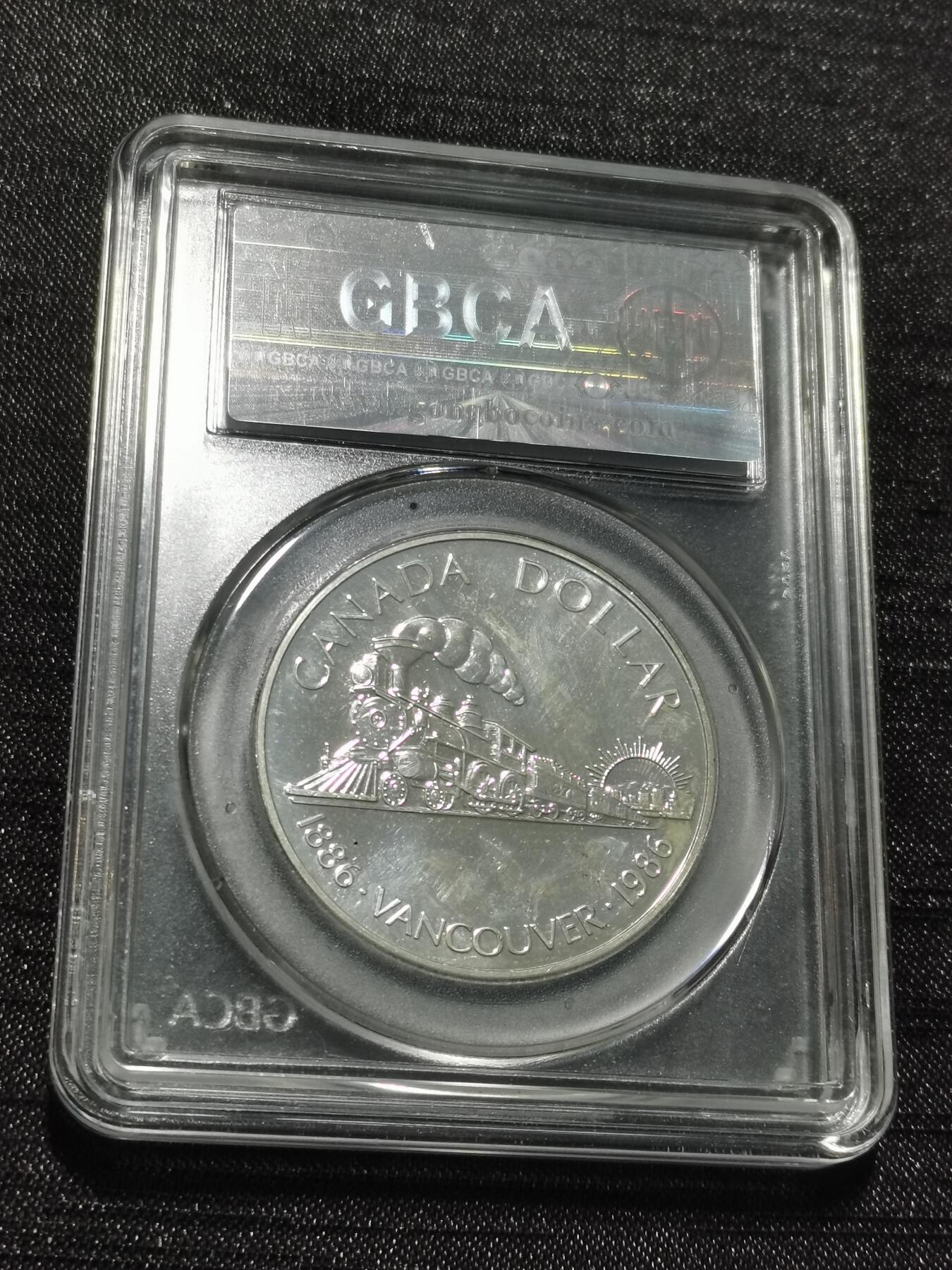 天下钱庄专场欢迎参拍 加拿大1加元银币