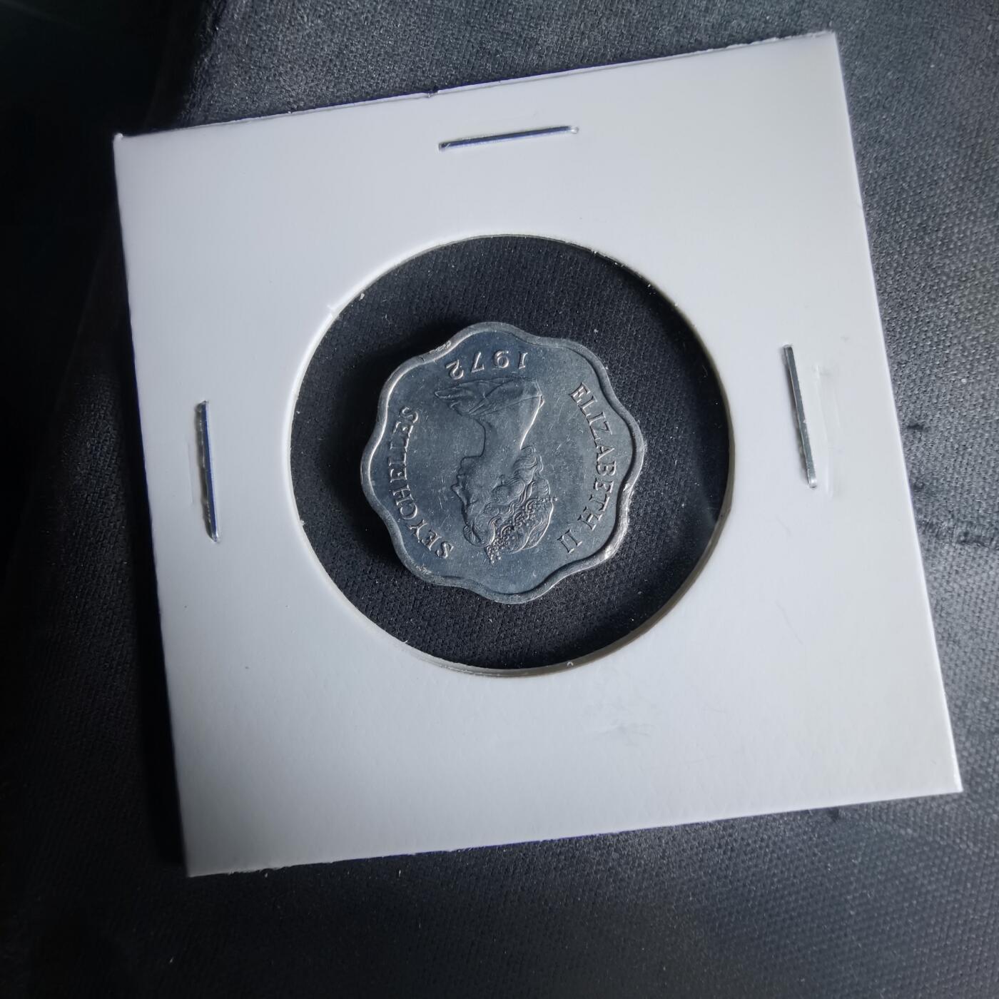 沼泽如烟--第1033场 塞舌尔1972年五分FAO纪念币