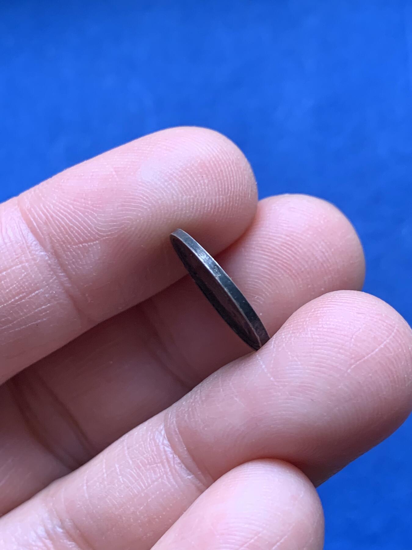 《竞宝斋》第474场 周日，周一 2场连拍 （全场包邮）欢迎送拍 法国1856年拿破仑四世洗礼纪念银章，1.9克，15.7mm