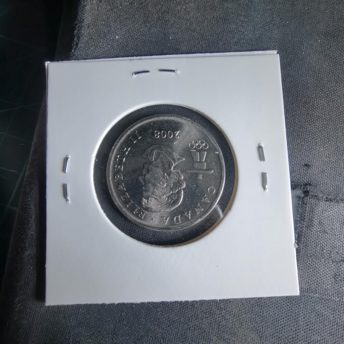 沼泽如烟--第1033场 加拿大2008年25分纪念币