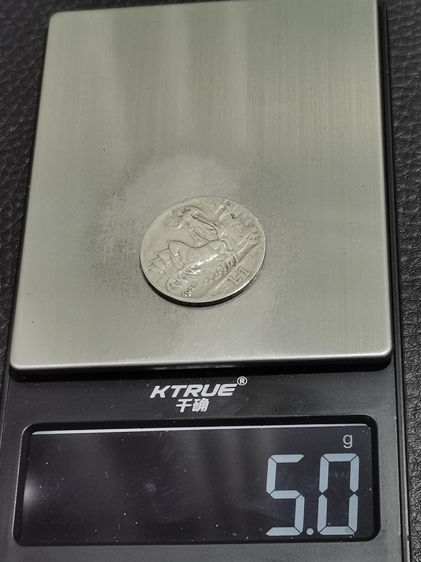 天下钱庄专场欢迎参拍 意大利胜利马车1里拉银币