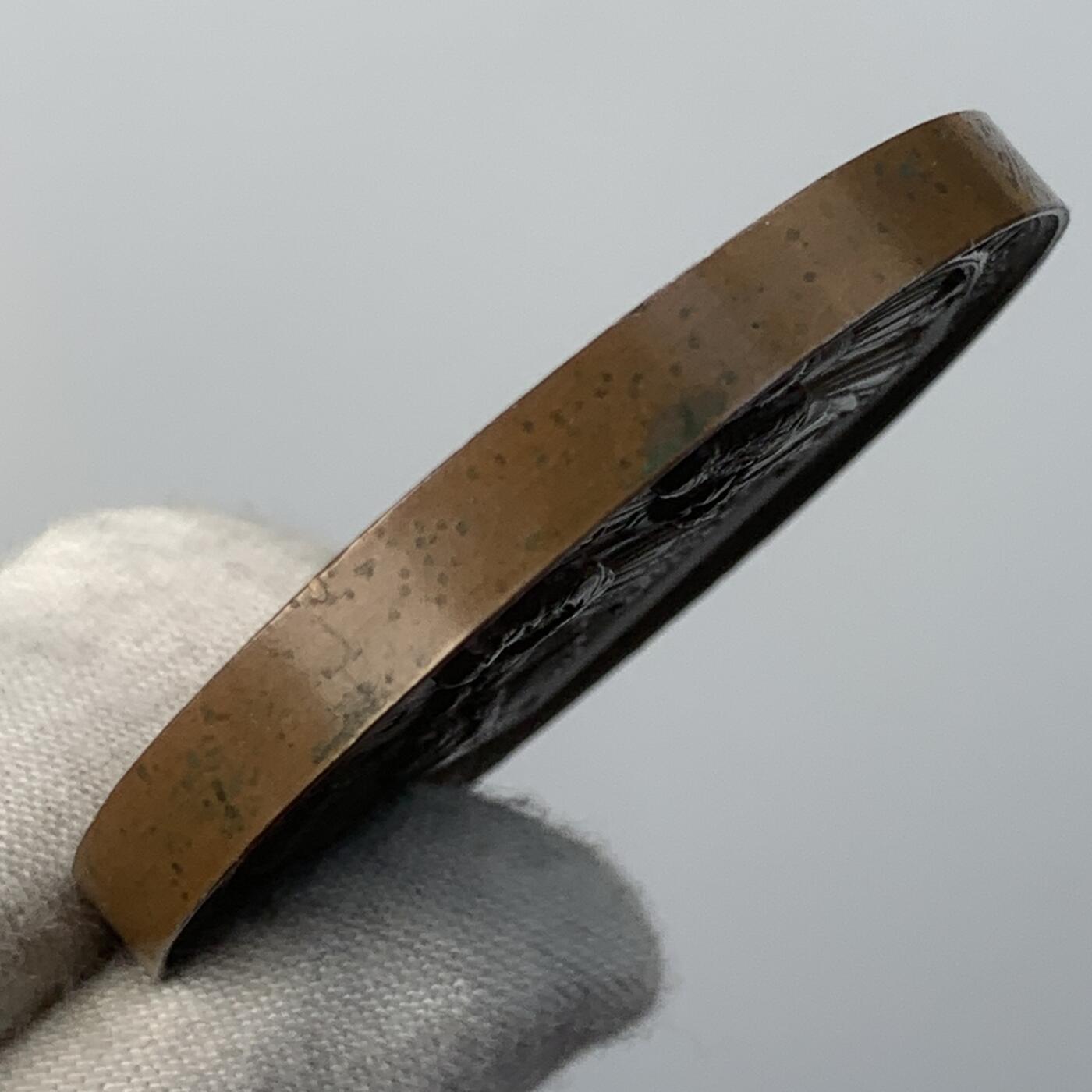 掌中浮雕-藏着的欧洲第056场 1839年德国宗教改革300周年纪念铜章，45mm，原盒