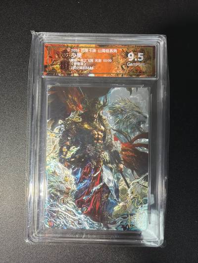 NO.28 好又多金牌大场，每周一站式配齐，方便凑单！（周6晚9点截拍，卖家送拍0抽成！） - 【2/20编亲签】百里 山海经 苍之飞鸿亲签 少昊 光刻 9.5G