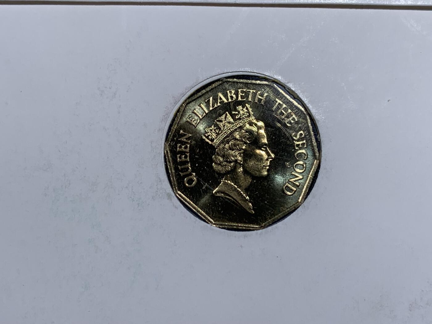 《竞宝斋》第474场 周日，周一 2场连拍 （全场包邮）欢迎送拍 伯利兹1990年帆船1元邮币封 皇家造币厂官方首日封