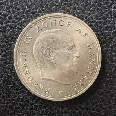 道一币馆币章第一百七十二场 - 丹麦1967年玛格丽特公主大婚10克朗银币 20.4g 800S