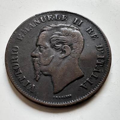 🌹外币初藏🌹🐯2026年第34场   每周二四六晚8️⃣点 接代拍 - 意大利1861年五分