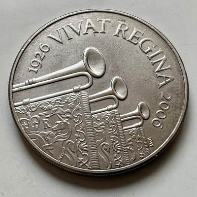 🌹外币初藏🌹🐯2026年第34场   每周二四六晚8️⃣点 接代拍 - 英国 2006年 伊丽莎白二世80诞辰 5英镑克朗纪念币