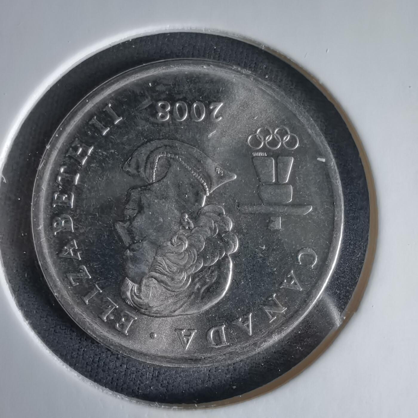 沼泽如烟--第1033场 加拿大2008年25分纪念币