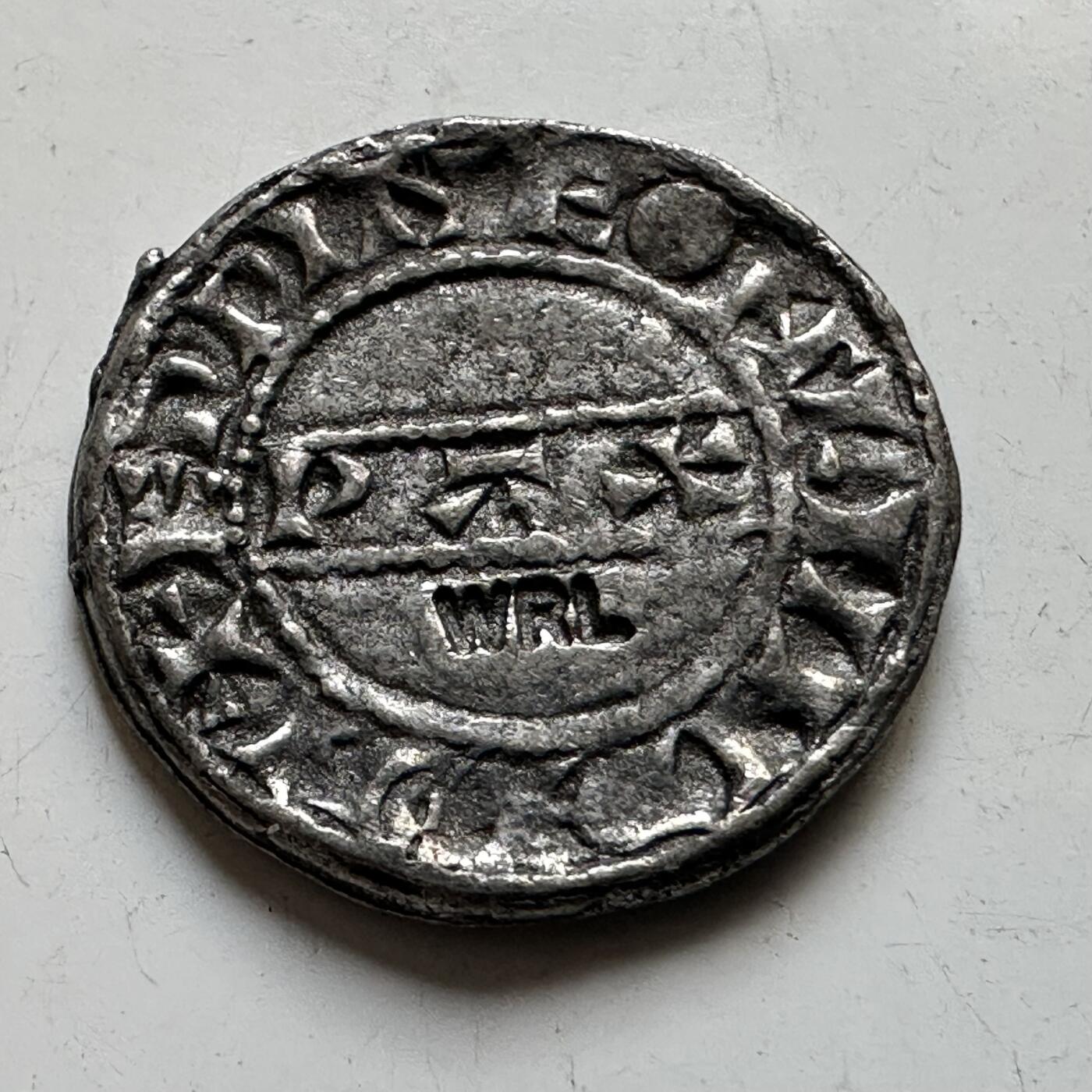 🌹外币初藏🌹🐯2026年第34场   每周二四六晚8️⃣点 接代拍 英国 约翰王时期 1便士 复刻币 WRL版 