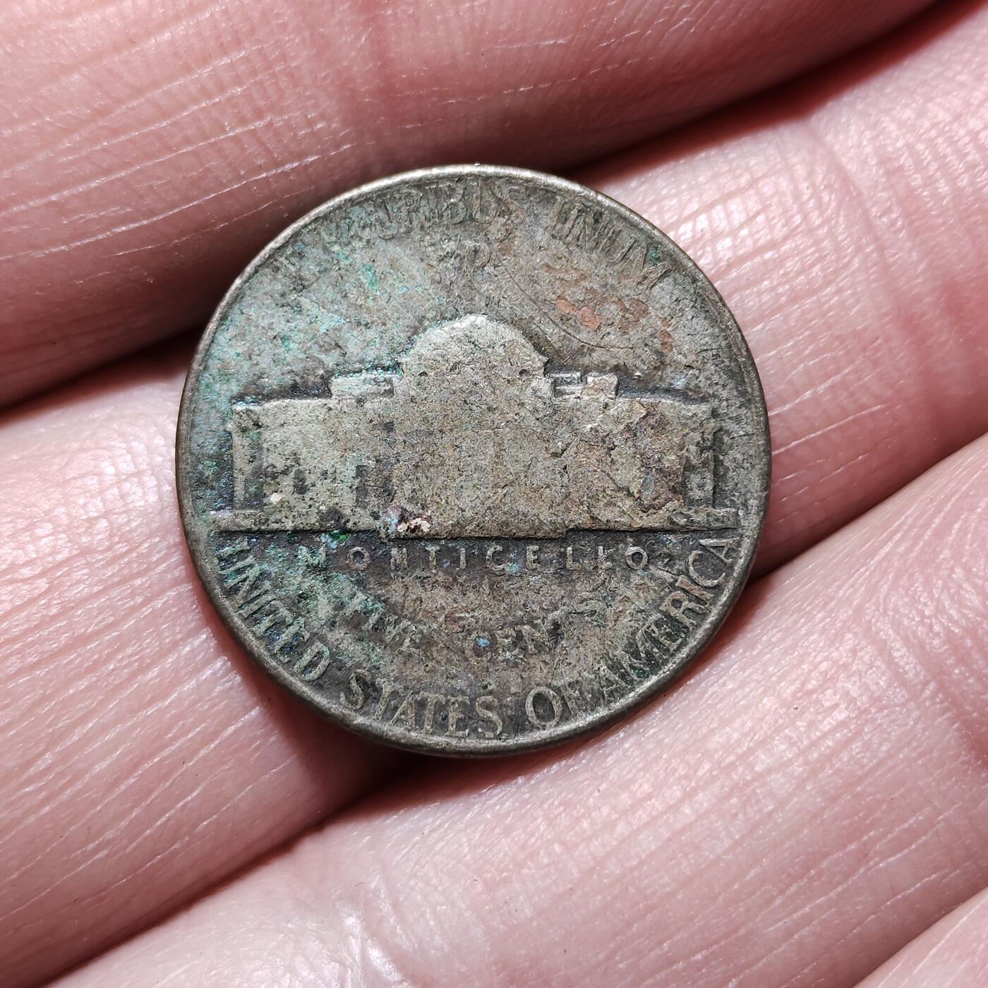 中外钱币第九场 美国杰斐逊战时5美分银币12