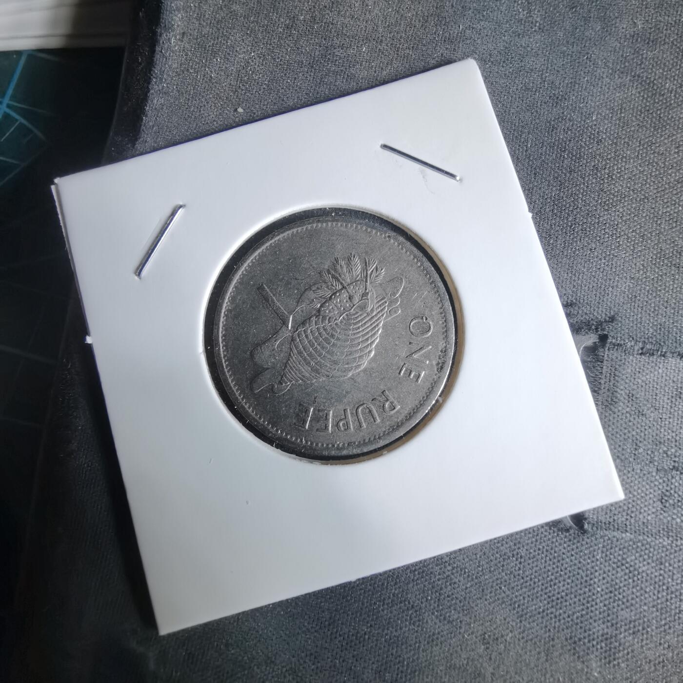 沼泽如烟--第1029场 塞舌尔1997年1卢比