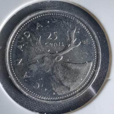 沼泽如烟--第1033场 - 加拿大2002年25分纪念币