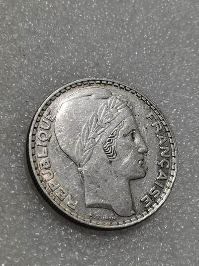 天下钱庄专场欢迎参拍 - 法国自由女神20法郎银币