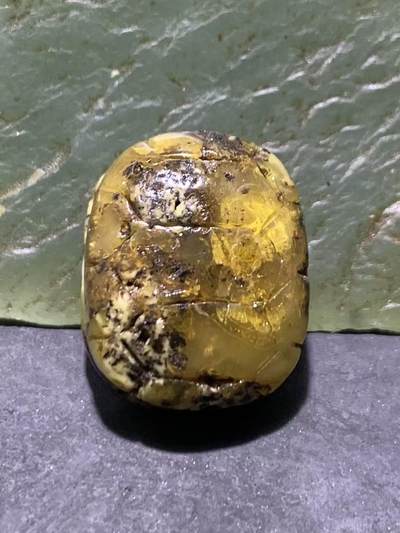 天然通货乌克兰蜜蜡雕刻龟壳寓意，富甲天下，一个，， - 天然通货乌克兰蜜蜡雕刻龟壳寓意，富甲天下，一个，，