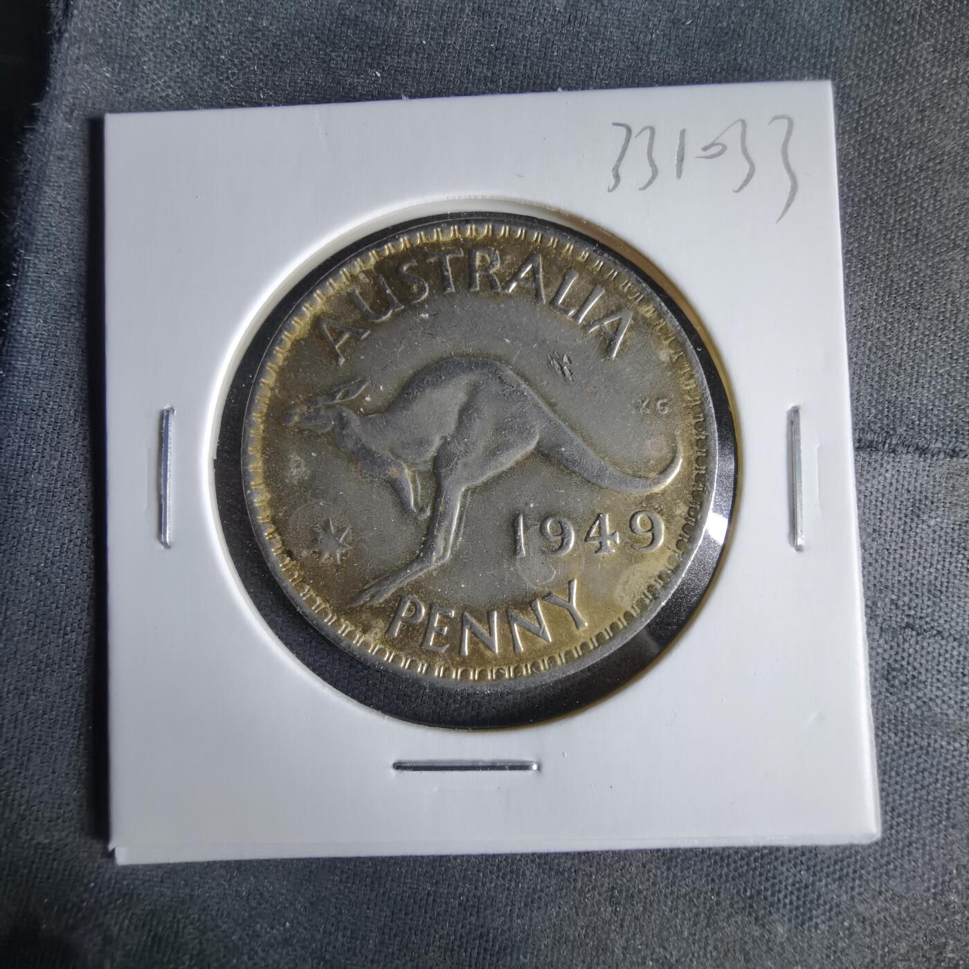 沼泽如烟--第1033场 澳大利亚1949年1便士