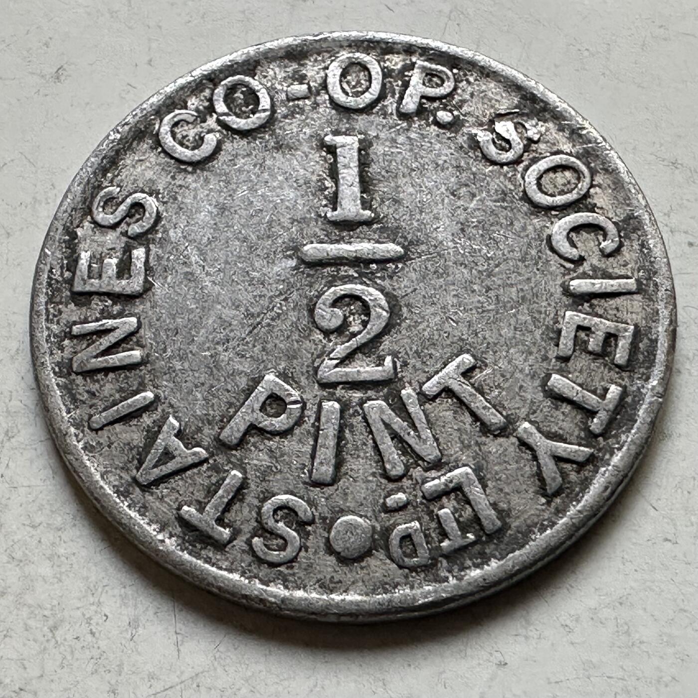 🌹外币初藏🌹🐯2026年第34场   每周二四六晚8️⃣点 接代拍 英国斯坦斯合作社 1/2品脱牛奶Token