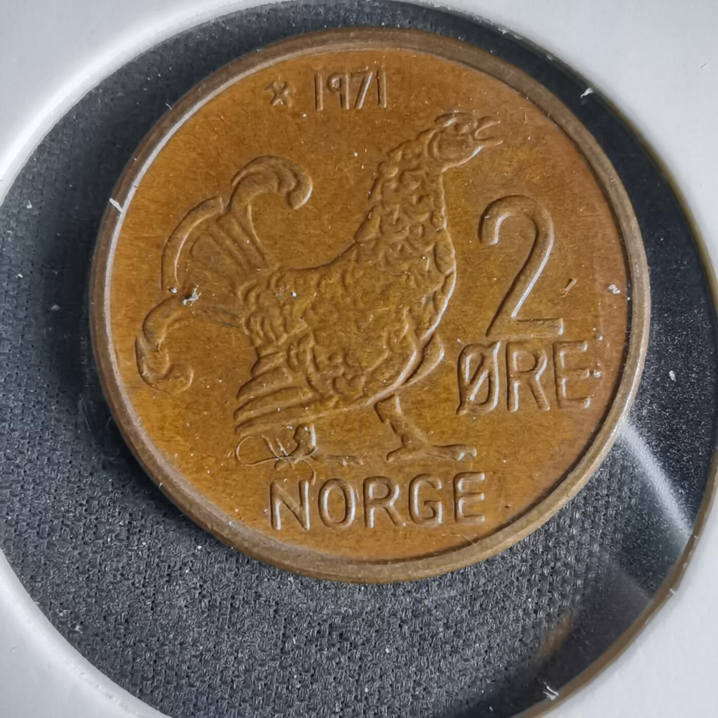 沼泽如烟--第1033场 挪威1971年2欧尔