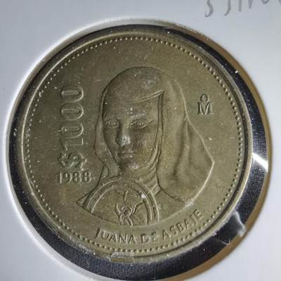 沼泽如烟--第1033场 - 墨西哥1988年1000比索